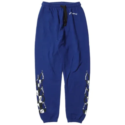 Matty Boy Flame Sweatpants Blue