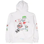 Matty Boy Retro Cycle Hoodie White
