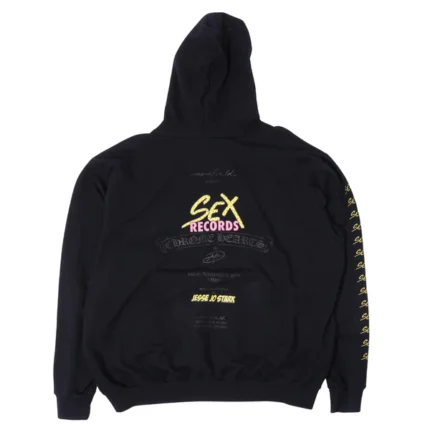 Matty Boy Sex Records Maxfield LA Hoodie Black