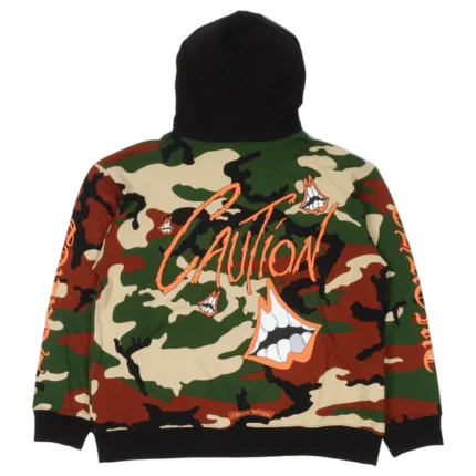 Matty Boy Caution Hoodie Camo