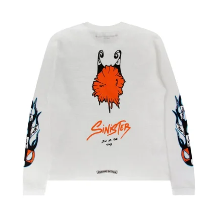 Matty Boy Sinister Thermal L/S T-Shirt White