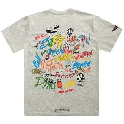 Matty Boy Brain T-Shirt Heather Grey