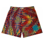 Matty Boy Basic Shorts Red/Brown Plaid