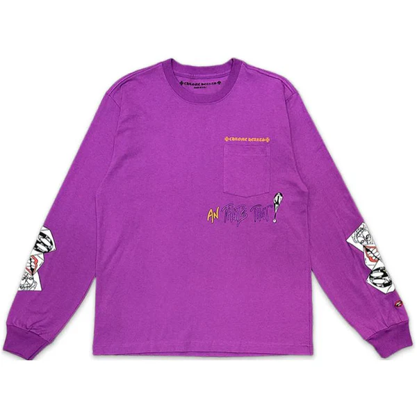 Matty Boy I Want More Not Less L/S T-Shirt Purple Matty Boy I Want More Not Less L/S T-Shirt Purple