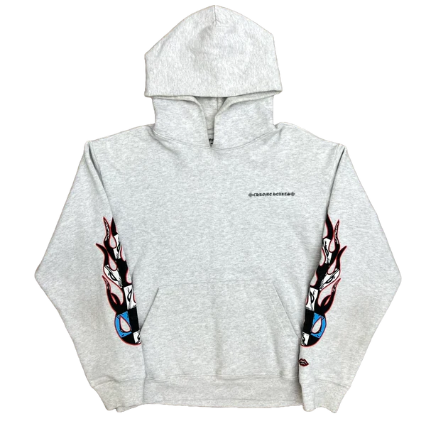 Matty Boy Brain Hoodie Heather Grey Matty Boy Brain Hoodie Heather Grey