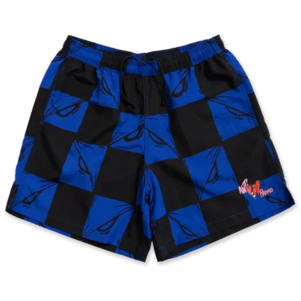 Matty Boy Anti Promo 99 Eyes Nylon Shorts Blue