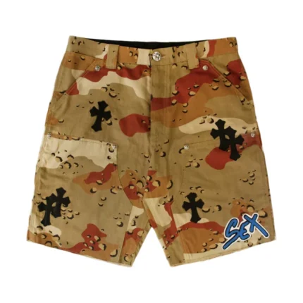 Matty Boy Sex Records Carpenter Shorts Desert Camo