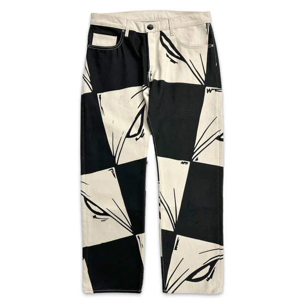 Matty Boy Anti Promo 99 Eye Denim Cream/Black Matty Boy Anti Promo 99 Eye Denim Cream/Black