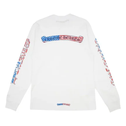 Matty Boy America L/S T-shirt White