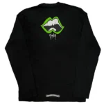Matty Boy Green Chomper L/S T-Shirt Black