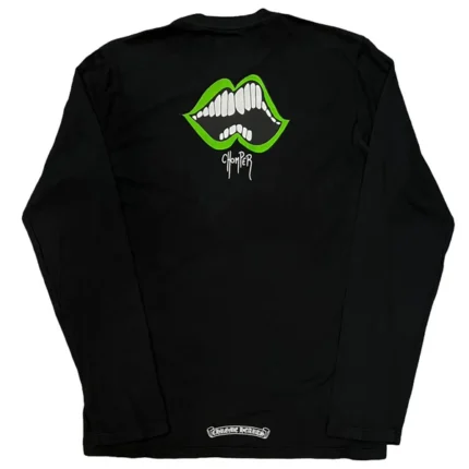 Matty Boy Green Chomper L/S T-Shirt Black