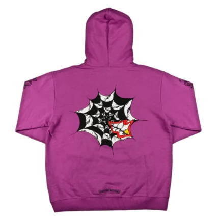 Matty Boy Spider Web Hoodie Purple