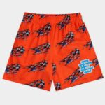Matty Boy graphic-print Shorts Orange